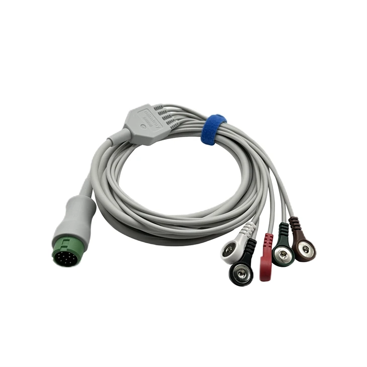 Mindray 12 Pins 5lead ECG Cable EA6251B 040-000961-00