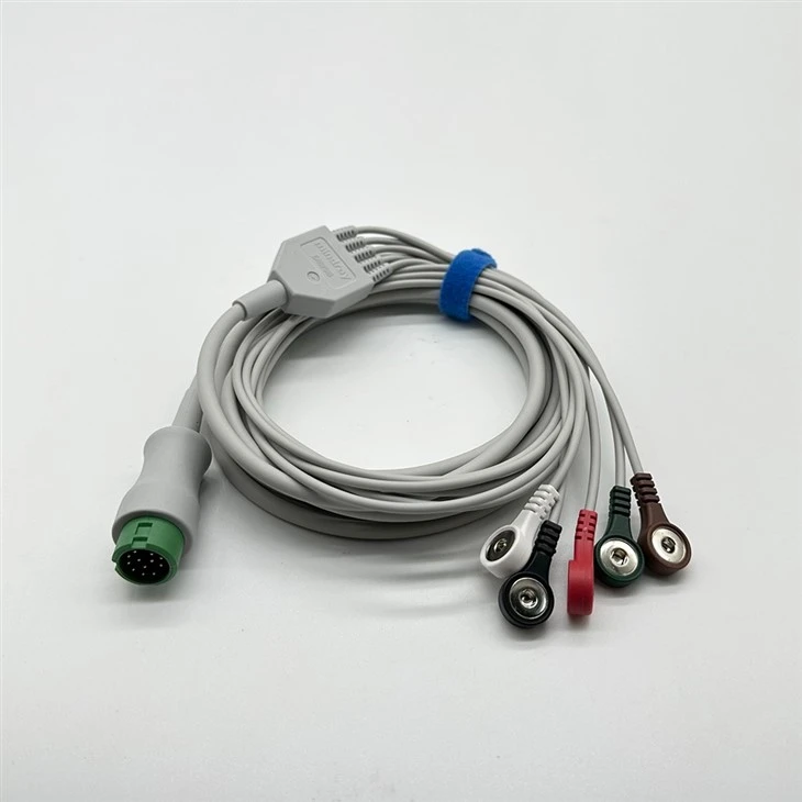 Mindray 12 Pins 5lead ECG Cable EA6251B 040-000961-00