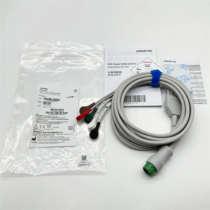 Mindray 12 Pins 5lead ECG Cable EA6251B 040-000961-00