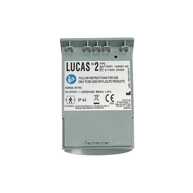 Replacement Battery For Lucas 2 100597-00 25.9V 3300mAh