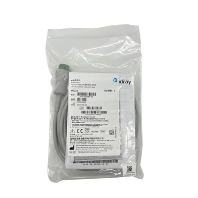 MindRay 12pin 3- plii EKG -kaabel aha snap ea6231b 040-000965-00