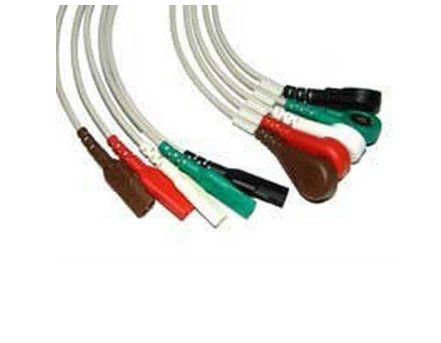 Conmed, Datex, welch Zoll, pioneer, Philipsi 5lead Wire ECG kaabel koos klippide ja lukuga