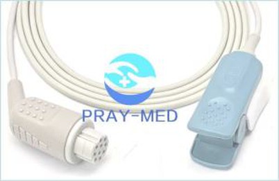 Datex Ohmeda OXY-F4-N korduvkasutatav täiskasvanute sõrmeklambri Spo2 andur