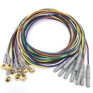 Korduvkasutatavad aju EEG elektroodide kuldkarikas