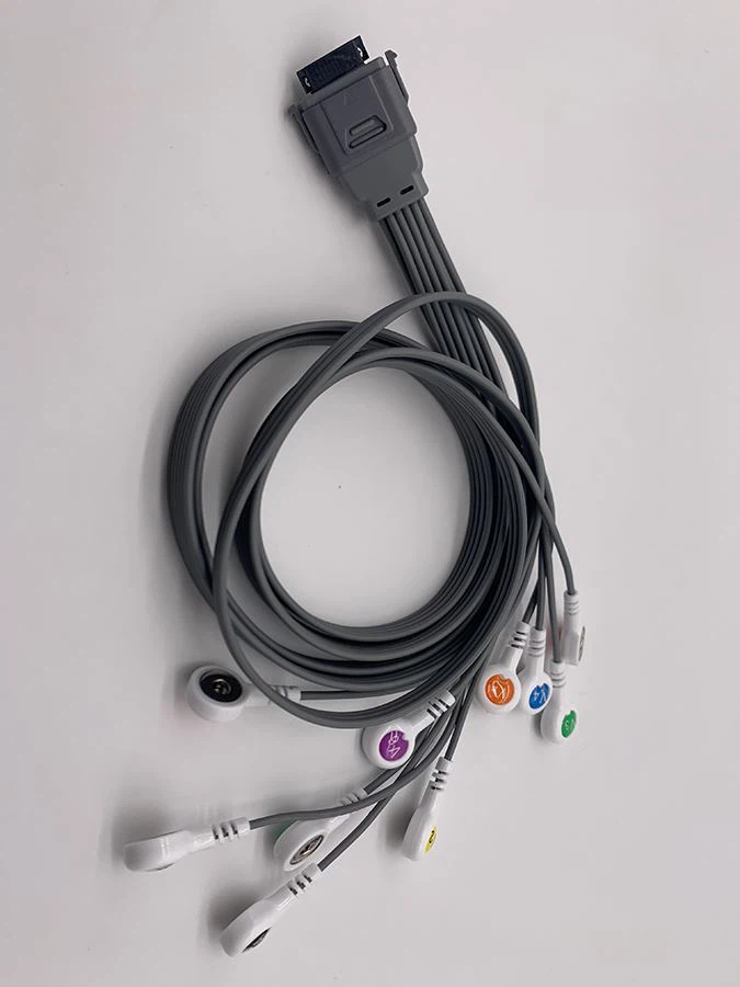 GE Compatible ECG Holter Cable Leadwire