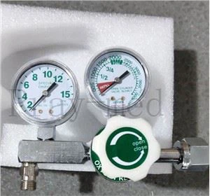 Lääne stiilis topeltmõõturiga hapniku regulaator Peruu jaoks