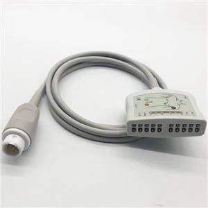 IEC / AHA Edan Elite V8 EKG / EKG pagasiruumi kaabel