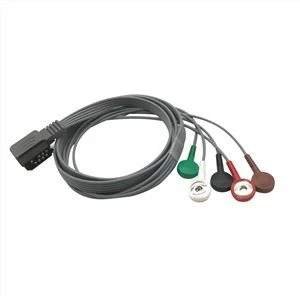 Philipsi 5 juhtmega M4725a DigiTrak XT EKG Holteri kaabel keskmine 989803157481