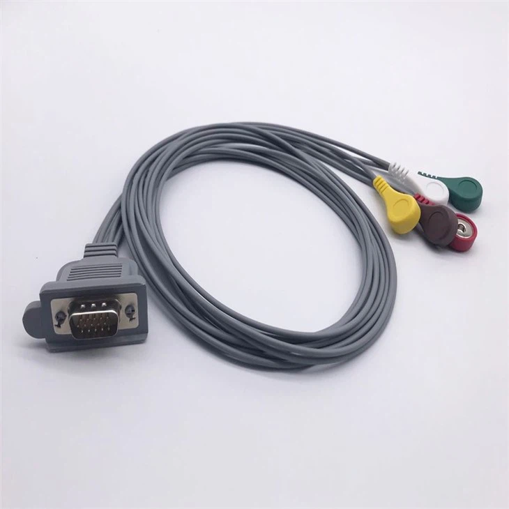 5/7/10 LEADS HOLTER PATIENT ECG CABLE FOR DMS300-4A