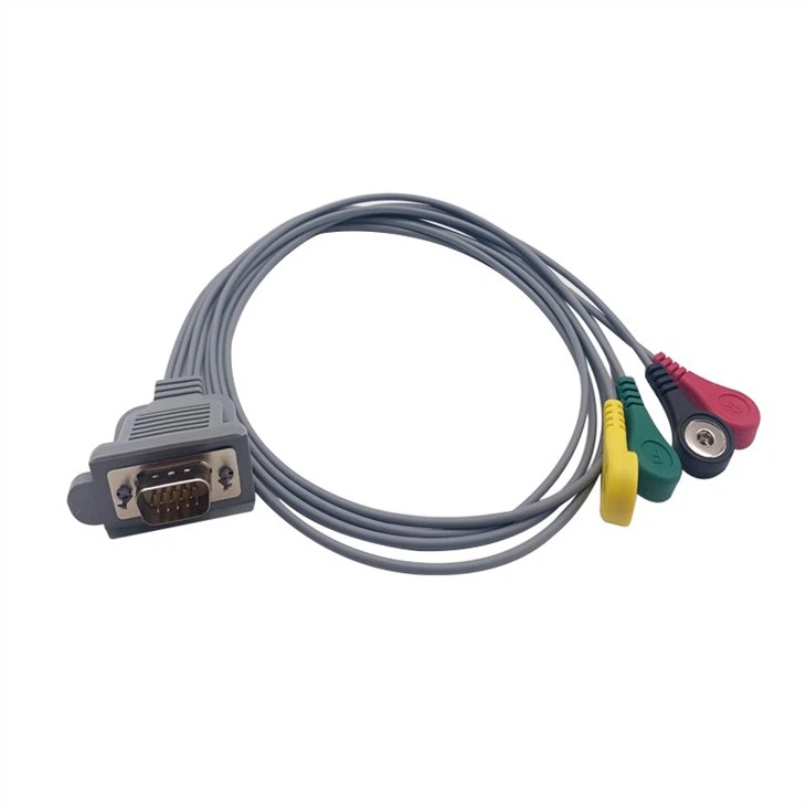 5/7/10 LEADS HOLTER PATIENT ECG CABLE FOR DMS300-4A